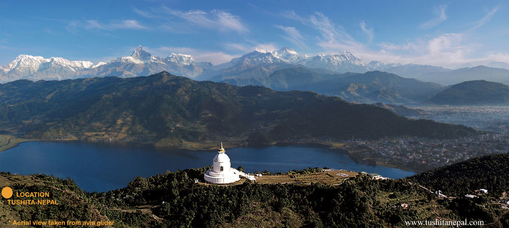 Tushita Nepal Yoga Retreat Center Hotel Pokhara Exterior photo